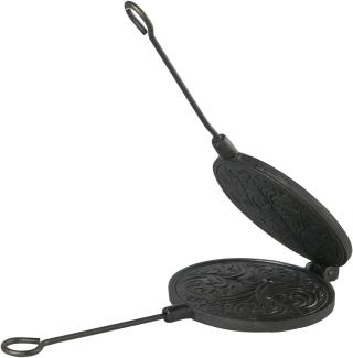 Skeppshult Waffeleisen Gusseisen 15 cm - Schwarz - 10 bis 18 cm