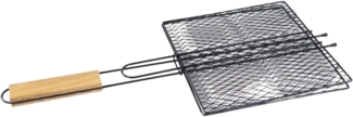 BBQ Grill-Fleischwender Burgergriller Fleischklammer Grillrost Grillzange Gitter