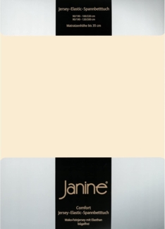 Janine Jersey Elastic Spannbetttuch|140x200 cm - 160x220 cm| leinen