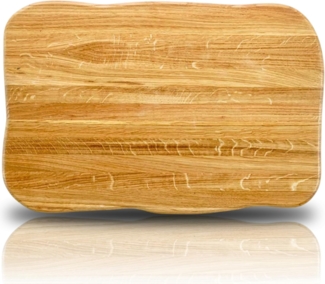 La Madera Steakbrett Premium - Eiche hell - 50 x 33 x 4,5cm