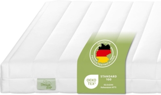 Dreamstar, Topper Easy Flex, ergonomischer 7-Zonen Matratzentopper zum Wenden, 10 cm hoch, Duo Härtegrad H2 und H3, verschiedene Größen, Komforthöhe 10 cm