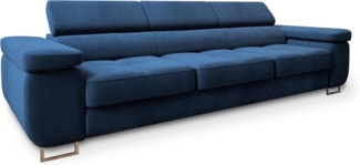 Masseno Sofa MOSINE mit Schlaffunktion, Schlafsofa, Wohnzimmersofa, Couch, Soffa
