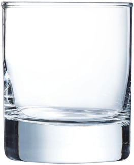Arcoroc ARC J3312 Islande Whiskyglas, 200 ml, Glas, transparent, 6 Stück