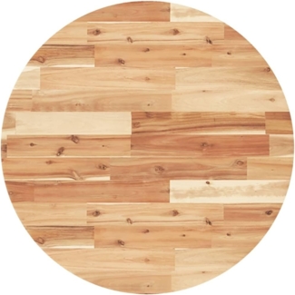 vidaXL Tischplatte Rund Ø70x4 cm Massivholz Akazie 4008703