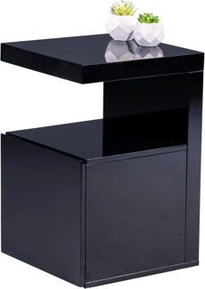 M2 Kollektion Beistelltisch Pam in schwarz, B/H/T = 40 x 60 x 40 cm