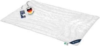 casimum Naturhaarbettdecke LUXUS Kamelhaardecke 135x200, 155x220, 200x200 & weitere Größen, Füllung: 100% Kamelflaumhaar, Bezug: 100% Baumwolle, Bettdecke 135x200, 155x220 cm für Sommer, Winter, 4 Jahreszeiten