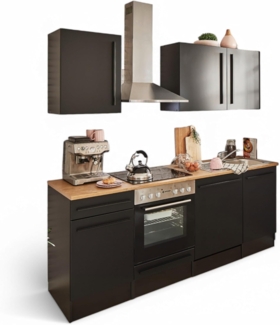 BASIC by Balculina Küchenzeile Jazz, Breite 220 cm, wahlweise mit E-Geräten