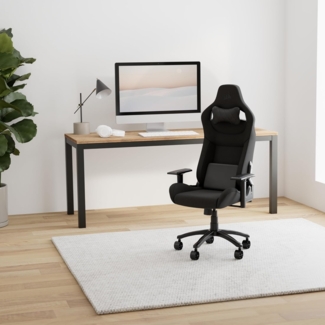 Corsair T3 Rush Gaming-Stuhl, Schwarz und Holzkohle, One Size
