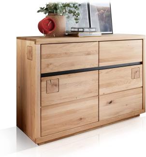 Möbel-Eins CALDERA Sideboard I, Material Massivholz, Wildeiche geölt