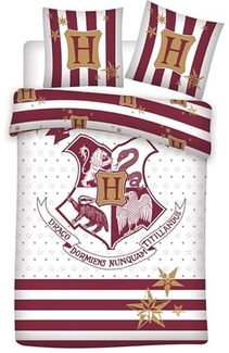 Harry Potter Bettwasche Set 100% Bio-Baumwolle 2x Kissenbezüge