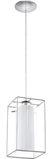 Eglo 94377 Hängeleuchte LONCINO 1 chrom, E27 max. 1X40W