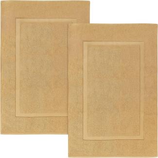 Utopia Towels UTLUXBATHMATTCHAMPAGNE Badematte, baumwolle, champagnerfarben, Stück: 1