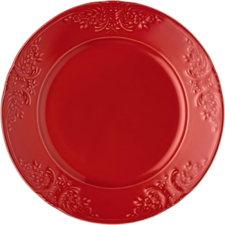 Hutschenreuther Teller flach Emily Ruby, Speiseteller, Keramik, rot, 21 cm, 02602-727465-60261