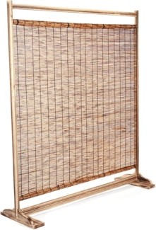 CREEDWOOD Paravent RAUMTEILER "Amara", Schilfrohr, 170x150 cm, Natur Paravent