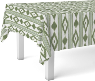 Martina Home Wachstuch-Tischdecke, Malorqui, Grün, 200x140 cm