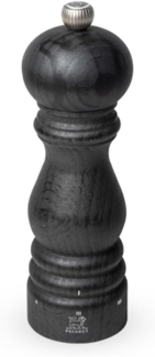 PEUGEOT - Salzmühle Paris u‘Select 18 cm - 6 voreingestellte Mahlgrade - Innovatives Zirlion-Mahlwerk für pulverfeines Salz - Aus PEFC-zertifiziertem Holz - Französisches Know-how - Graphitfarben