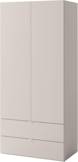 Kleiderschrank Sigma 2D2S SG02 (Farbe: Cashmere)