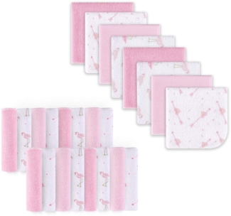 Softan Baby Waschlappen 24 Stück Badetücher für neugeborene 23 X 23 cm Handtücher Set, weiche und super saugfähig