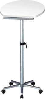 Maul Ergonomisches Stehpult Platte melaminharzbeschichtet weiß