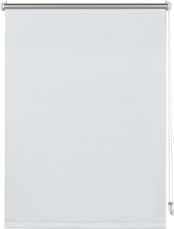 Deco Company Rollo mit Thermo-Rückseite zum Klemmen, Verdunklungsrollo ohne Bohren, Höchste Lichtreflexion, Hitzeschutz, Energiesparend, Weiß, 75x150 cm (BxH)