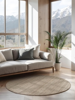 HANSE Home Teppich Jaipur Juteteppich, als Läufer und in Rund, rechteckig, Höhe: 10 mm, 100% Naturfaser, Wohnzimmer, Esszimmer, Schlafzimmer, GRS