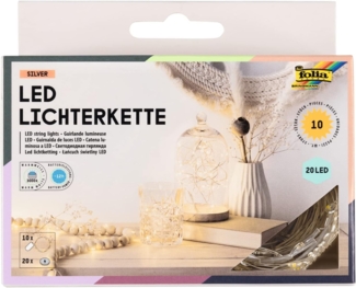 LED Lichterkette, 10 Stück, Länge je 2,20 m