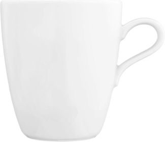 Becher mit Henkel 0,40 l Life Weiss Seltmann Weiden Becher - Mikrowelle geeignet, Spülmaschinenfest