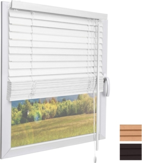 Sol Royal Jalousie SolDecor JH3, Holzjalousie Weiß