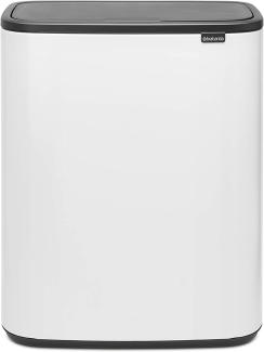 Brabantia Mülleimer, Weiß, 30 Liter