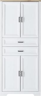 Aktenschrank Jasmin in Pinie hell - 86 x 204 x 38 cm (BxHxT)