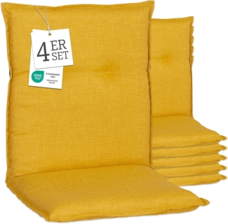 beo Polsterauflage Saumauflage Niedriglehner Barcelona im Set, (Set), Gartenstuhlauflage, Sitzauflage, Sitzkissen Outdoor, 101x50x6 cm