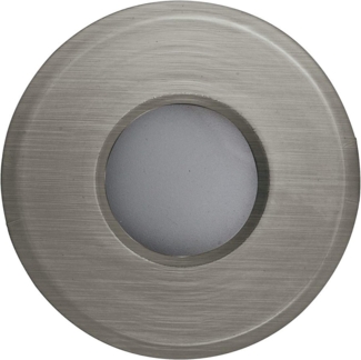 Heitronic Nr. 23877-HE Einbaustrahler DL7001 Rund eisen gebürstet IP65 GU10