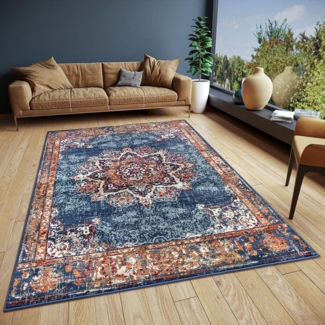 HANSE Home Teppich Maderno, rechteckig, Höhe: 8 mm, Läufer, Orientalisch, Kurzflor, Wohnzimmer, Schlafzimmer, Esszimmer