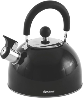 Outwell Tea Break M Flötenkessel, schwarz, 1,8L