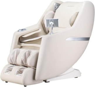 HOME DELUXE Massagesessel CORVIA mit Premium Webstoffpolsterung - Beige