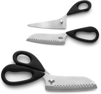 CS-KOCHSYSTEME Schere-Messer Set rostfrei Florina 026950