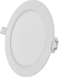 EMOS LED Panel 12,5 W, runde 1050 lm Einbauleuchte, Deckenleuchte in Weiß mit Durchmesser 17 cm, extra flach, Einbautiefe 2,1 cm, Lichtfarbe neutralweiß 4000 K, inkl. LED-Treiber