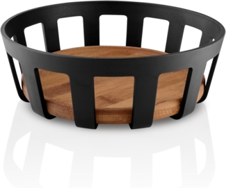 Eva Solo Nordic kitchen Brotkorb Zum stilvollen Servieren von Brot und Brötchen black