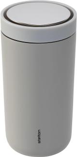 Stelton To Go Click Becher 0,2 l soft Light Grey Trinkbecher