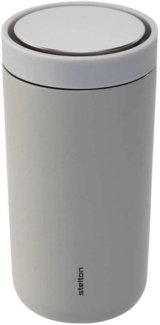 Stelton To Go Click Becher 0,2 l soft Light Grey Trinkbecher