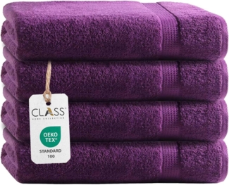 TRENDBUY24 Handtuch Set Handtücher Duschtücher Gästetücher Baumwolle Frottee Premium 4er Set, 100% Baumwolle (4-St), Duschtuch