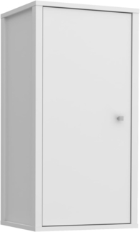 Forte IPSARION Badhängeschrank L/R mit 1 Tür, Holzwerkstoff, weiß, B x H x T: 40,4 x 78,6 x 34,8 cm