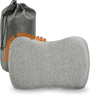 sleepling Schlafkissen Recovery Pillow, Füllung: Viscoschaum, Bezug: Polyester, Seitenschläfer, Rückenschläfer, Bauchschläfer, orthopädisches Kissen, ergonomisches Visco Kopfkissen, mit Reisetasche