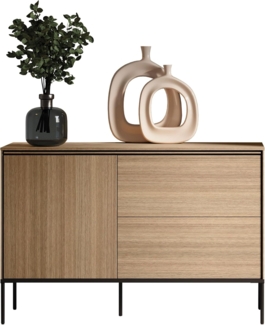 Kommode Visso 1D2S VI-03 (Farbe: Eiche Linear)