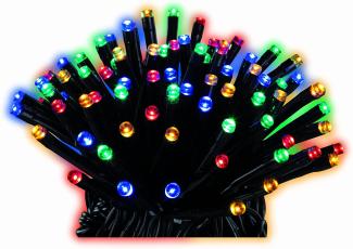 Kaemingk LED Lichterkette twinkle 80 LED bunt