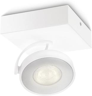 LED Wandspot, Metall weiß, Strahler beweglich, CLOCKWORK