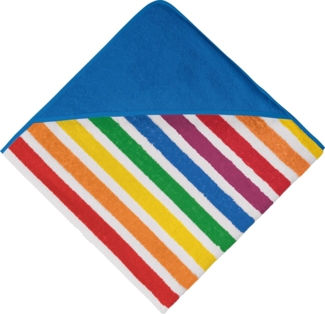 Erwin Müller Kapuzenhandtuch Kapuzenbadetuch, Frottier, Walk-Frottier Streifen