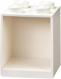 Lego 'Storage Brick' 4 Stützen 16 x 16 x 21 cm Polypropylen weiß