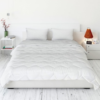 Eve Textile GmbH Microfaserbettdecke Bettdecke Decke Steppbettdecke Schlafdecke Ganzjahresdecke Gesteppt, Füllung: Mikrofaser Silikonwolle, Kunstfaser, Polyester, Gesteppte Decke, Zudecke, Mikrofaser, 4 Jahreszeiten, Oberbett