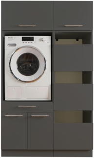 Laundreezy Mehrzweckschrank-Set LAUNDREEZY LDSK5, Breite 117,5 cm